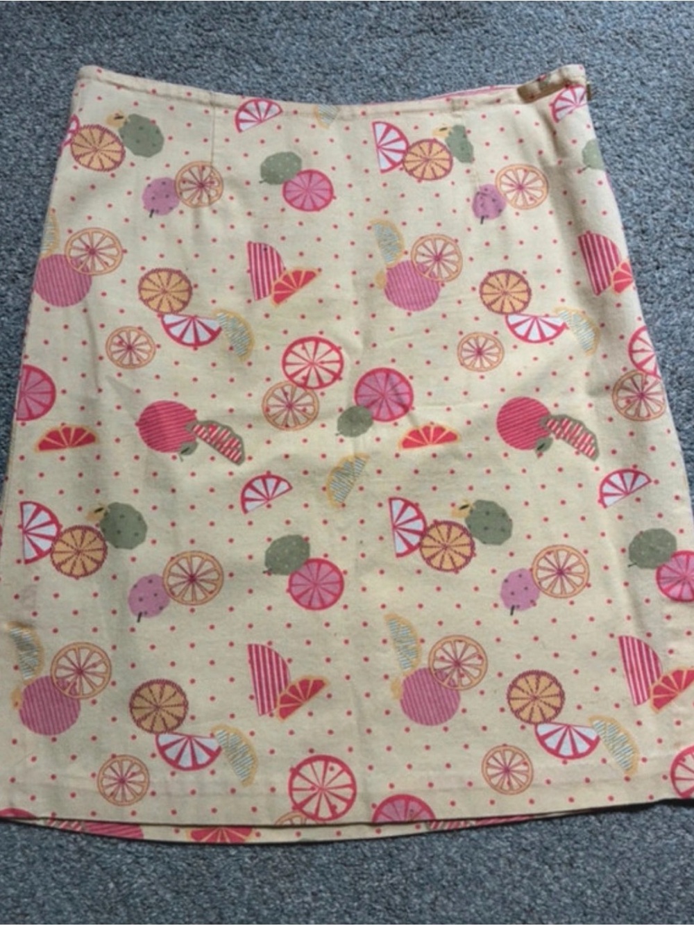 Vintage Citrus Skirt (4)